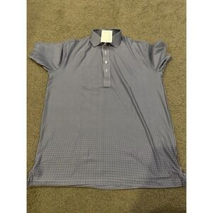 Collars And Co Men's Purple Short Sleeve Polo Men's Size Small Featherweight